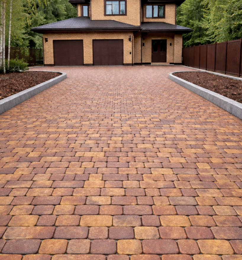 Профессиональная укладка тротуарной плитки и брусчатки под ключ.